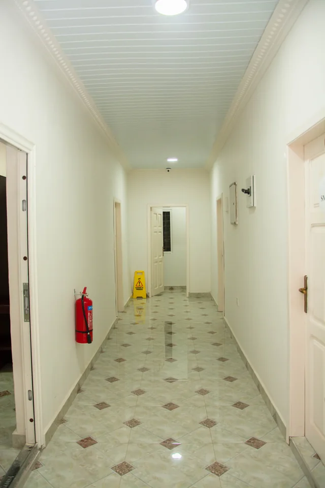Guest hallway